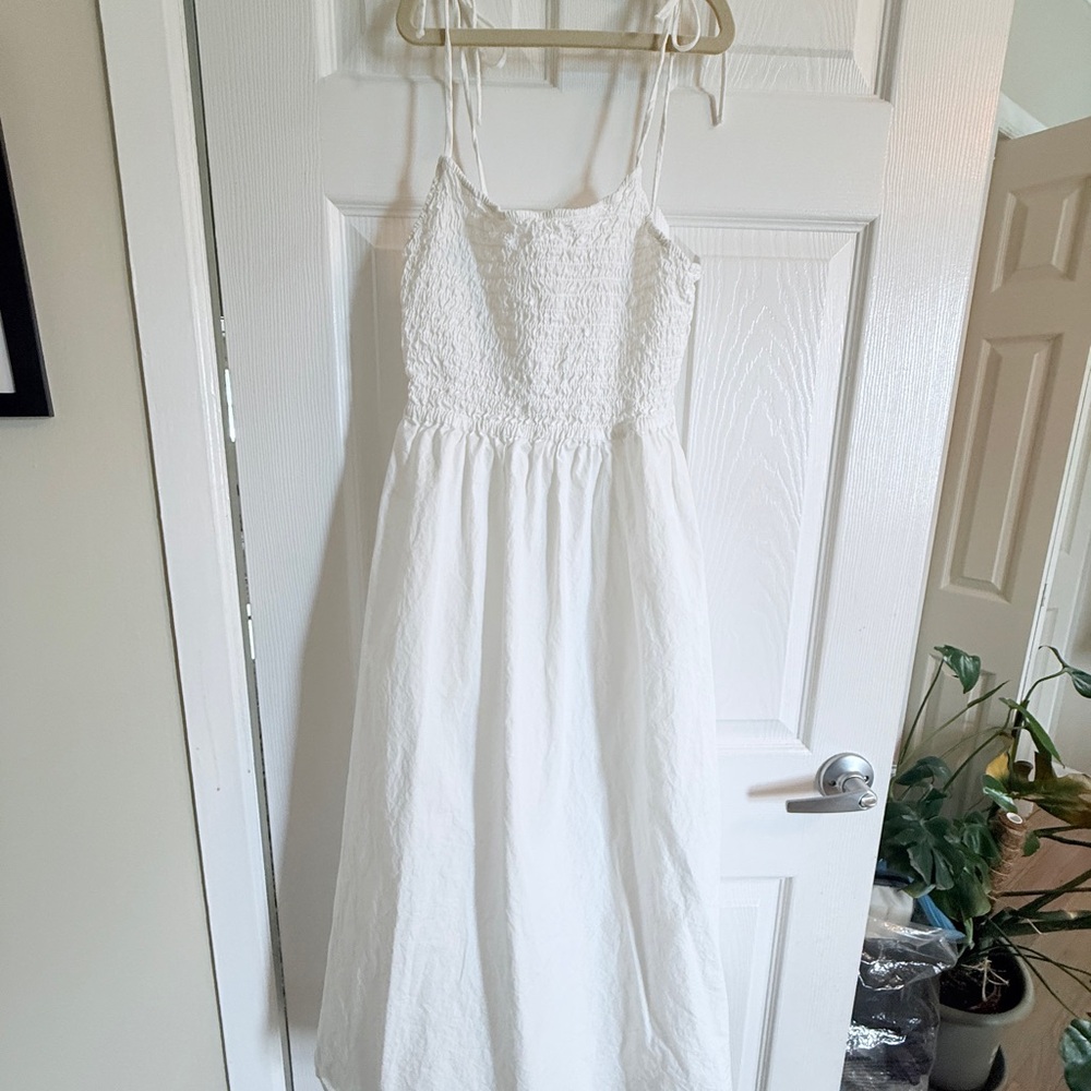 H&M White Maxi Dress